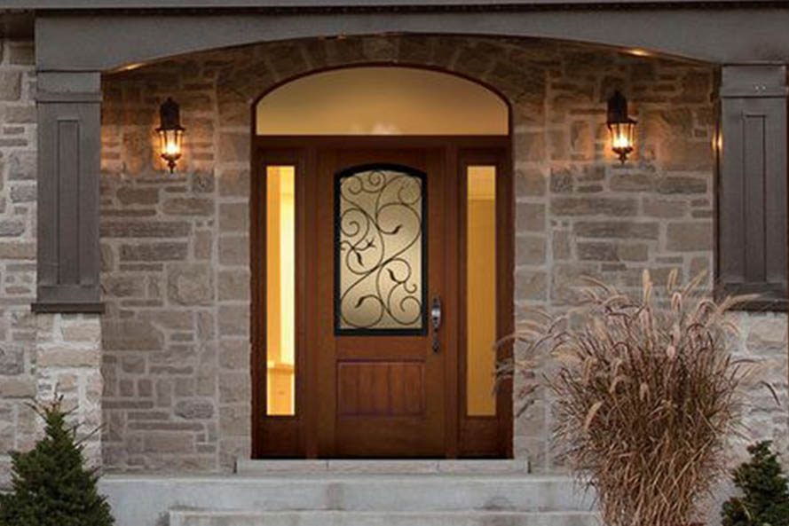 Entry doors supplied by Palma Doors, installed by Window Depot Canada